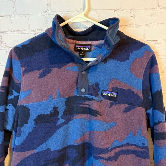 Patagonia Multicolor Camouflage Fleece Pullover - Picture 2 of 8